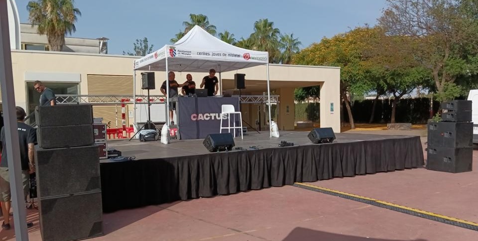 Concierto Cactus Mislata- Plan Actuación ante emergencias, memoria descriptiva y certificados de montaje Boreas Ingenieria de eventos
